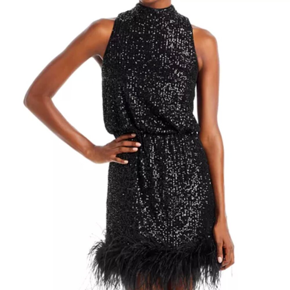 Eliza J | Sequined Sheath Dress
